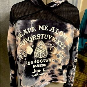 NWOT MIDNIGHT HOUR OUIJA HOODIE XL